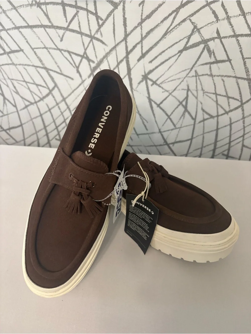 Converse Chuck Taylor All Star Lugged Heel Loafer Platform. 10 (Fits like 9)